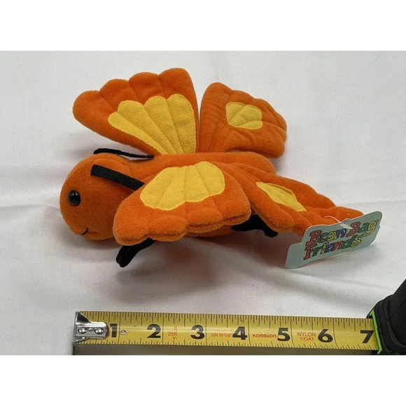 VTG Plush Creations Betsy Butterfly Bean Bag Friends Stuffed Animal 1996 RARE - Picture 13 of 13